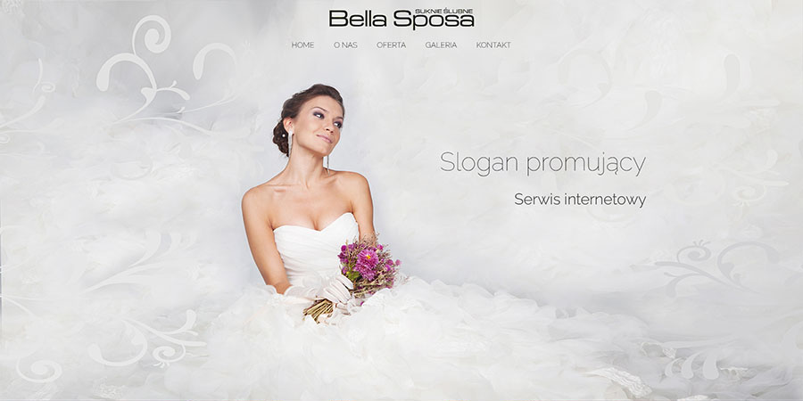 Strona WWW dla Bella Sposa