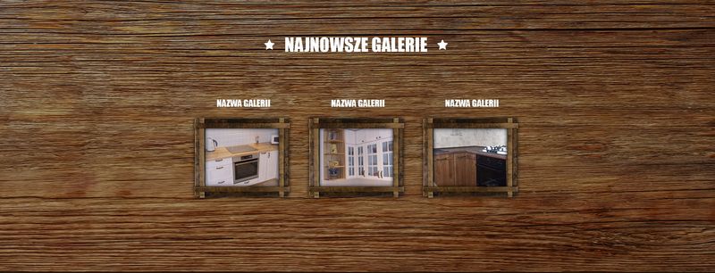 nowa strona WWW - galeria internetowa